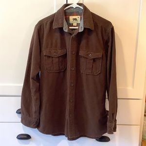 Dakota Grizzly Men’s Flannel Shirt Jacket Size Large